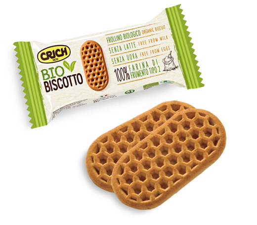 Biobiscotto Senza Latte E Uova 25g Crich Biscotti Wafers Crackers Snack E Salatini